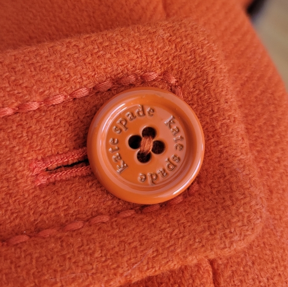 Kate Spade Allie Faux Fur Trimmed Duffel Coat - Picture 12 of 15